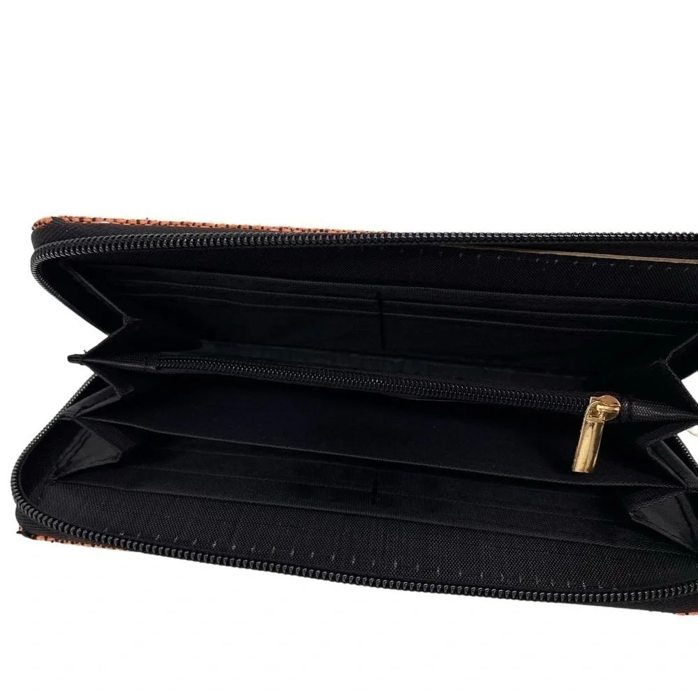 Southwestern Aztec Woven Wallet Wristlet